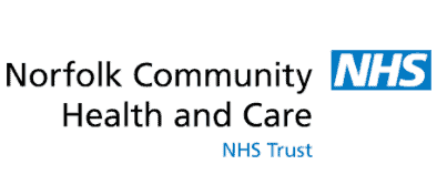NHS Norfolk Community Health and Care Logo Service Desk Certification